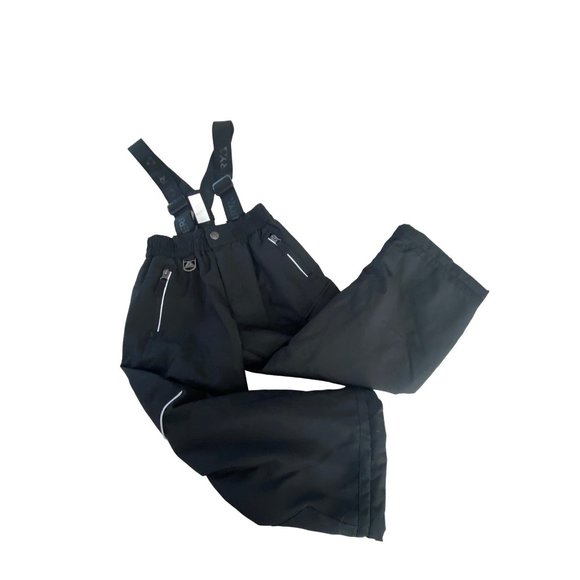 NWT Gerry Boys' XS 5 Performance Snow Pant With Removable Suspenders Black - Picture 9 of 16